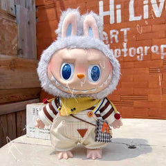 Doll Cloth Sunny Day Overalls Set - 039