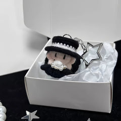Blackink Jennie Crochet Doll, Kpop Chibi Amigurumi Doll Gift, C002