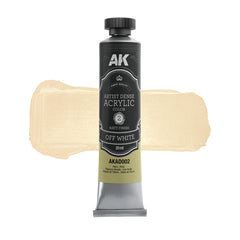 AK Interactive - Dense Acrylics - Off White 20ml