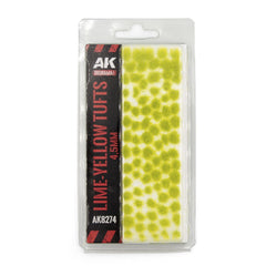 AK Interactive - Dioramas - Lime-Yellow Tufts 4,5Mm