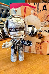 MEGA α SKULLPANDA SP Jean-Michel Basquiat 002 400%