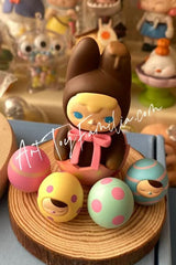 Pucky Chocolate Bunny Baby Figurine