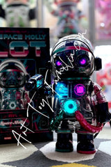 400% MEGA Space Molly 400% CLOT-Pink Purple Green Alienegra Set