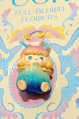 Pucky Full-Blown Flowers Figurine