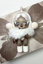 Skullpanda Baby White Moth