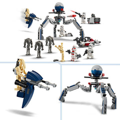 Clone Trooper en Battle Droid Battle Pack LEGO 75372