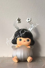 Pucky Ink Flowers Figurine