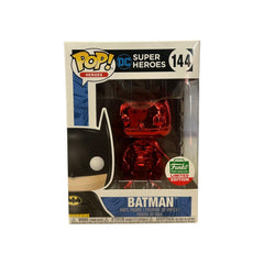 Batman #144 (Red Chrome) Funko Pop! - DC Super Heroes - Funko Shop Exclusive - Condition 9/10