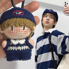 Cortis Member Handmade Crochet Doll,Kpop Chibi Amigurumi Doll Keychain Gift,C016