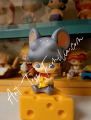 Dimoo Cheese Figurine