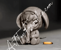 Hirono Elephant In The Room Figurine