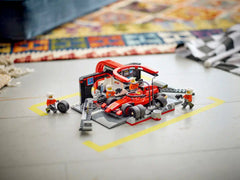 F1® Pit Stop & Pit Crew with Ferrari Car LEGO 60443