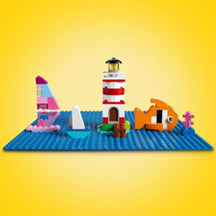 Blauwe bouwplaat Lego 11025