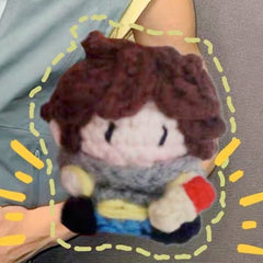 Cortis Martin Seonghyeon Keonho Juhoon James Inspired Handmade Crochet Doll, Kpop Chibi Amigurumi Doll Keychain Gift, C008