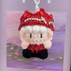 Bigbang G-Dragon Crochet Doll Keychain, Kpop Handmade Chibi Amigurumi Doll Gift, C010