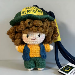 Stranger Things Series Crochet Doll, Chibi Amigurumi Keychain Gift, C012