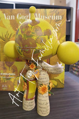 400% MEGA α Skullpanda 400% Van Gogh Museum Sunflowers