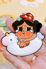 Crybaby Vacation Mode On Series Fridge Magnet