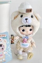Hacipupu Captain Bear Action Figure