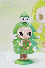 Nyota Love Comes With The Wind Figurine