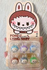 Pop Bean The Monsters Labubu Forest Lying Baby Set
