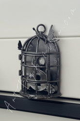 Skullpanda Cage-Uncage Exhibition Fridge Magnet