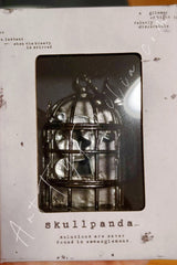 Skullpanda Cage-Uncage Exhibition Fridge Magnet