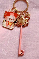The Monsters Labubu Constellation Series Key Pendant
