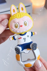 The Monsters Labubu × FIFA Series Bottle Opener Fridge Magnet