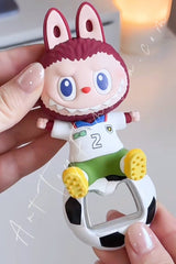 The Monsters Labubu × FIFA Series Bottle Opener Fridge Magnet