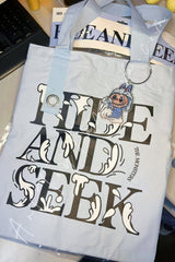 The Monsters Labubu Hide And Seek Series Canvas Bag
