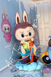 The Monsters Labubu Long-Tail Boat Figurine