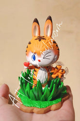 The Monsters Labubu Tiger Figurine