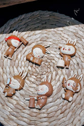The Monsters Labubu Timber Workshop Series Fridge Magnet