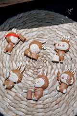The Monsters Labubu Timber Workshop Series Fridge Magnet
