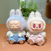 Doll Cloth Cotton Candy Overalls Set - 003