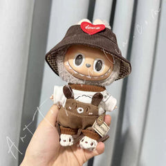 Doll Cloth Puppy Playtime Overalls Set - 033