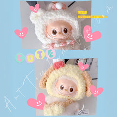Doll Cloth Mini Sunny Knitwood Set For Labubu - 103