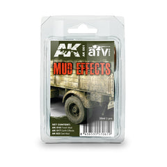 Ak Interactive - Pigments - Mud Set - Liquid Pigment (3 Ref)