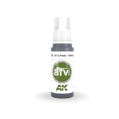 AK Interactive - 3 Gen Acrylics - Wwi French Artillery Grey 17ml