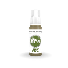 AK Interactive - 3 Gen Acrylics - Ral 7008 graugrün 17ml