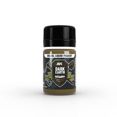 AK Interactive - Pigments - Dark Earth - Liquid Pigment 35ml