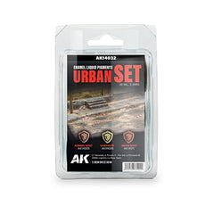 Ak Interactive - Pigments - Urban Set - Liquid Pigment (3 Ref)