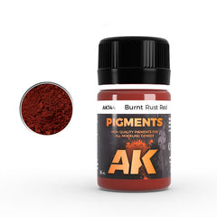AK Interactive - Pigments - Brunt Rust Red 35ml
