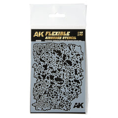 Ak Interactive - Basics - Flexible Airbrush Stencils 1/48 1/72