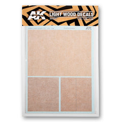 Ak Interactive - Accessories - Light Wood Decals