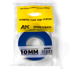 Ak Interactive - Basics - Blue Masking Tape For Curves 10mm