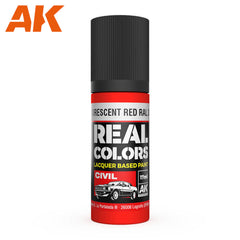 AK Interactive - Real Colours -Fluorescent Red Ral 3026 17 ml