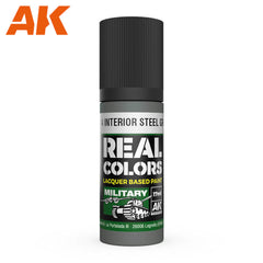 AK Interactive - Real Colours -A-14 Interior Steel Grey 17 ml