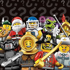 LEGO Collectable Minifigures - Red Cheerleader (13 of 16) Series 8